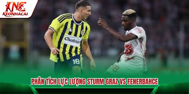 Tình hình nhân sự và sơ đồ ra sân Sturm Graz vs Fenerbahce